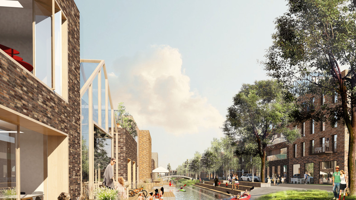 The Plan Award has honored Oberbillwerder as winner of the future masterplan category