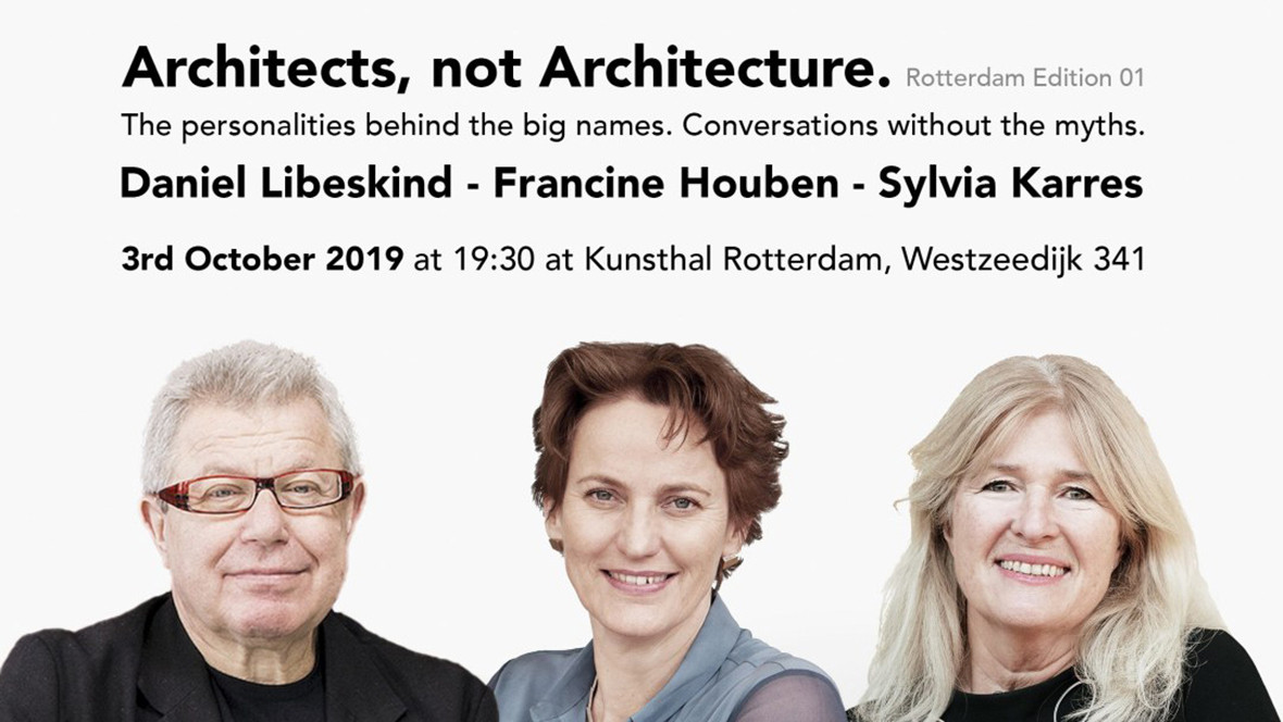 Sylvia Karres spreekt bij Architects, not Architecture