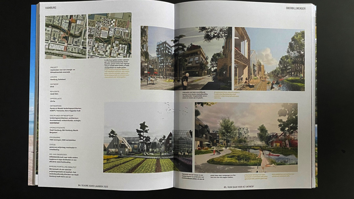 Karres en Brands selected with 2 projects in yearbook Urbanism and Landscape