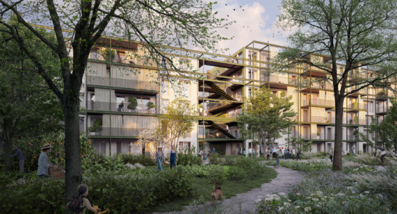 Karres en Brands ontwerpt sociale tuinstad in Hamburg