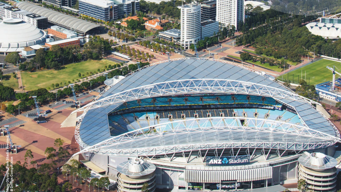 Geselecteerd voor Sydney Olympic Park ‘Stadia Precinct’