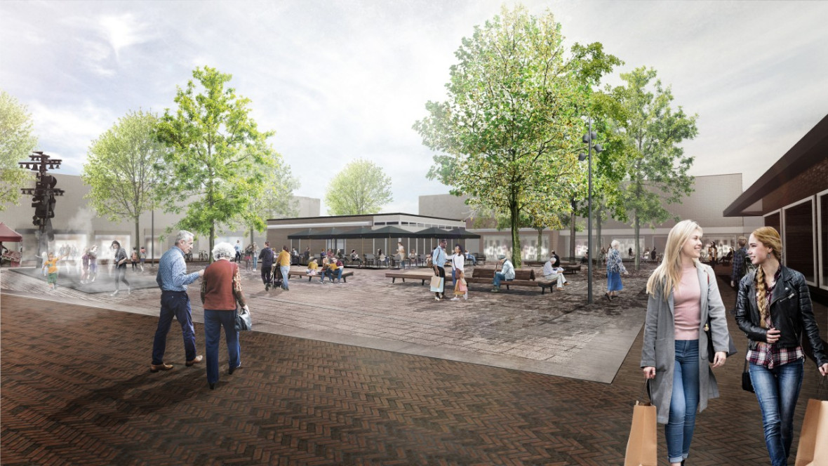 Stadscentrum Berkel en Rodenrijs in aanbouw