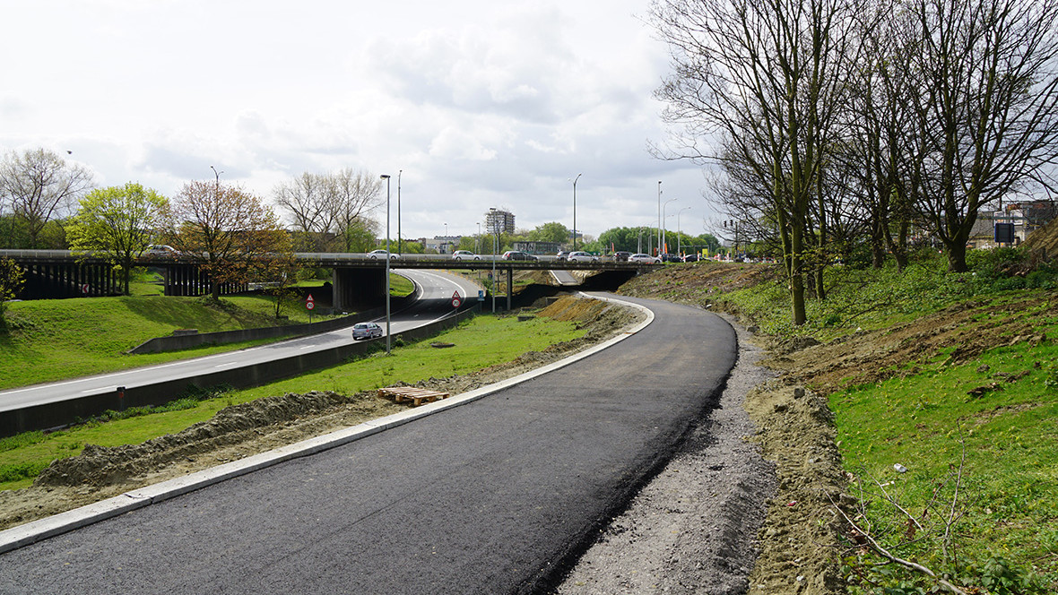 Uitvoering diverse deelprojecten Groene Singel in volle gang