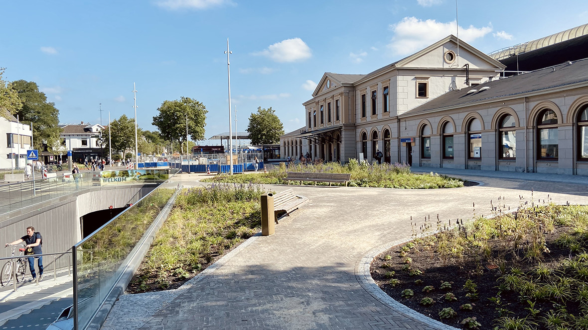 Een waardige groene entrée voor Station Zwolle