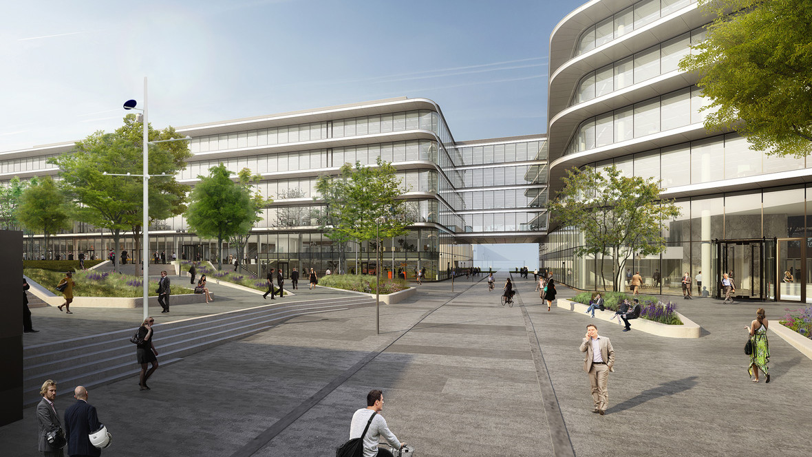 Bouw hoofdkantoor ING in Amsterdam-Zuidoost van start