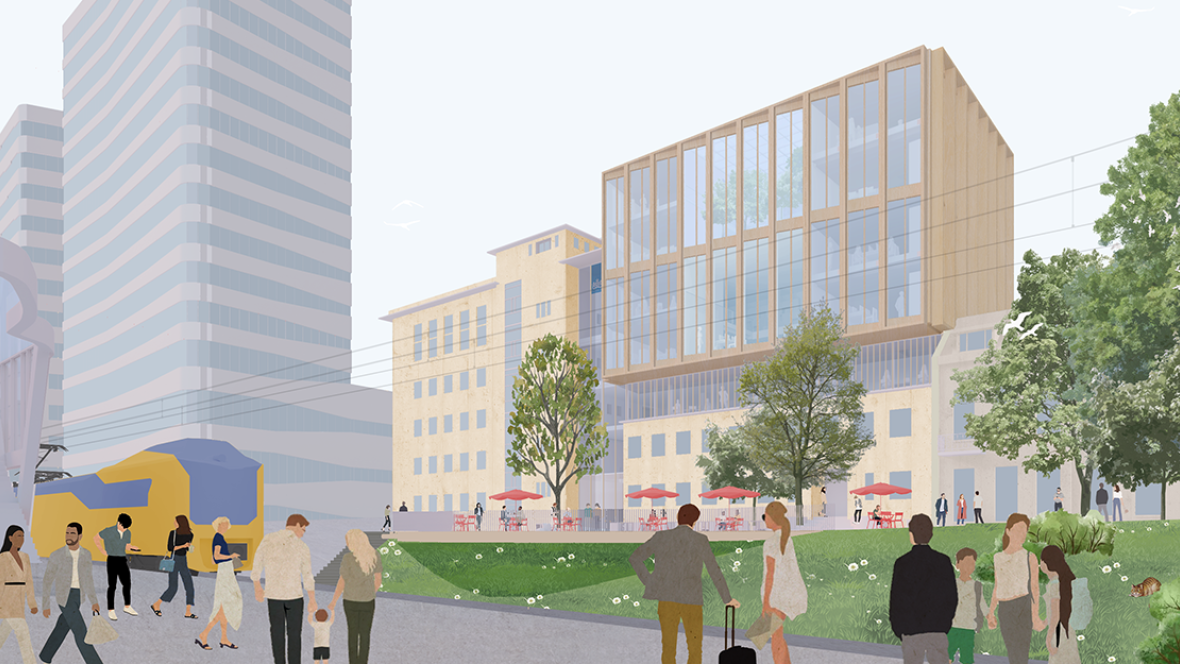 Selected for renovation and expansion of government offices in Arnhem