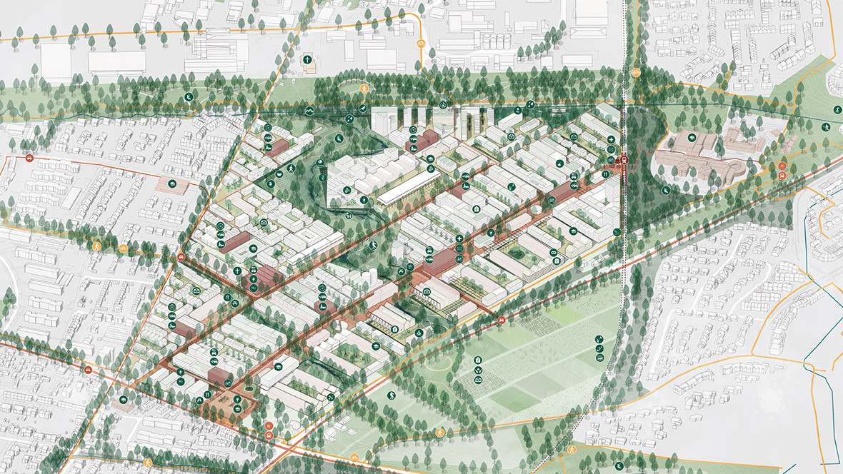 Vision and development for Paderborn’s former military barracks