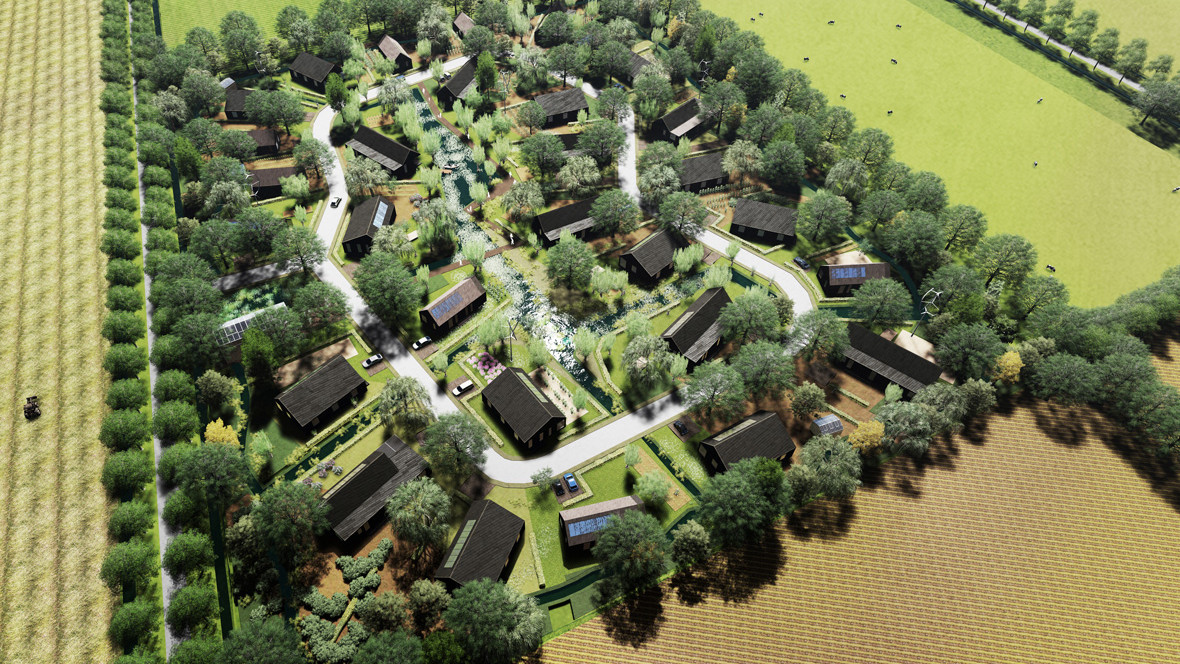 karres+brands Designs Ecological District in Almere