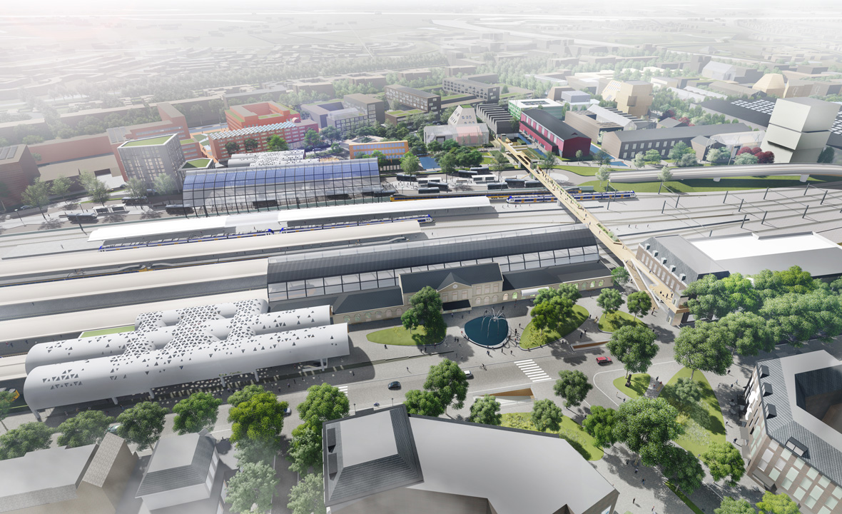 Zwolle Station Area Karres En Brands
